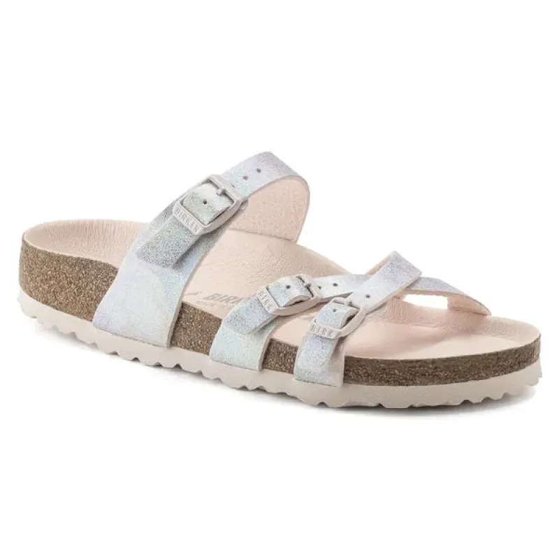 Birkenstock Franca Vegan MicroFiber Iris Rose sold by Zulily