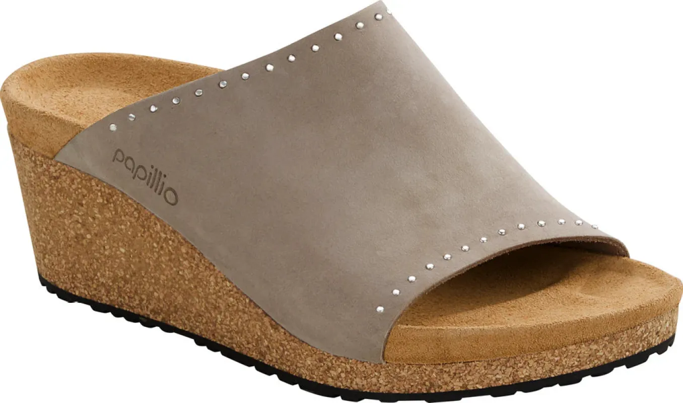 Birkenstock Namica Nubuck Leather Biscuit Rivets sold by Zulily