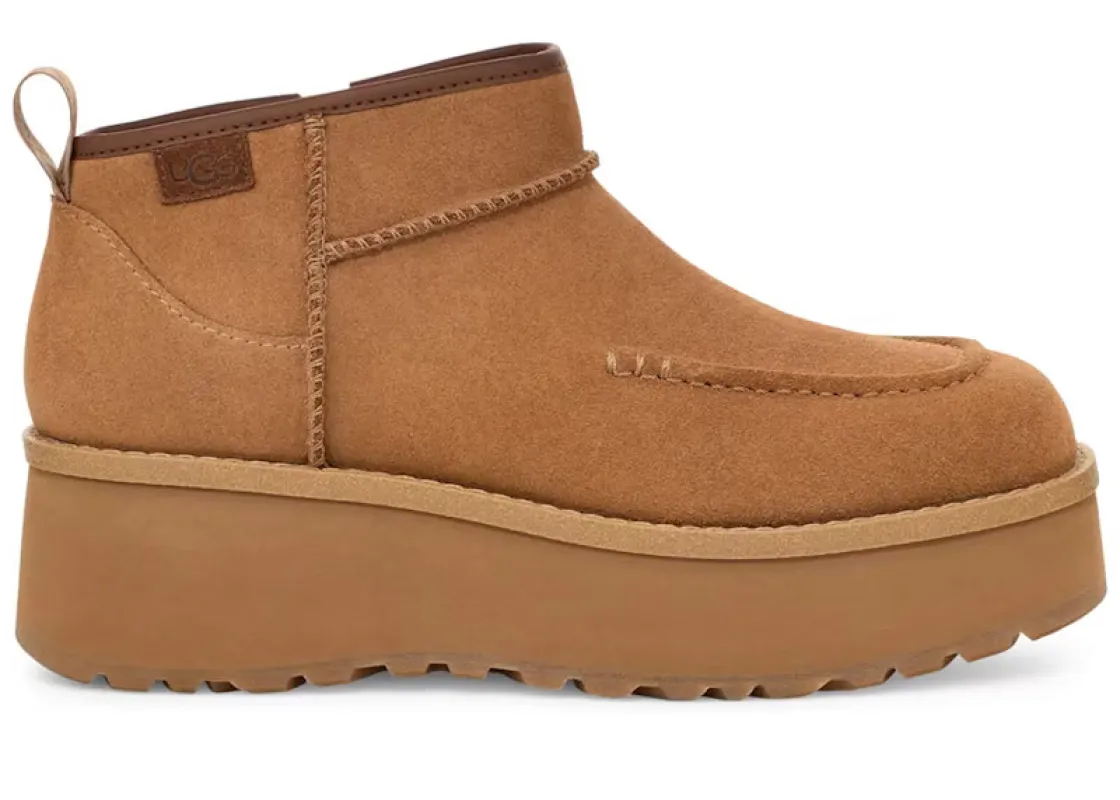 Ugg Women's Cityfunc Ultra Mini Boot 'Chestnut' - 1158193-Che sold by Zulily