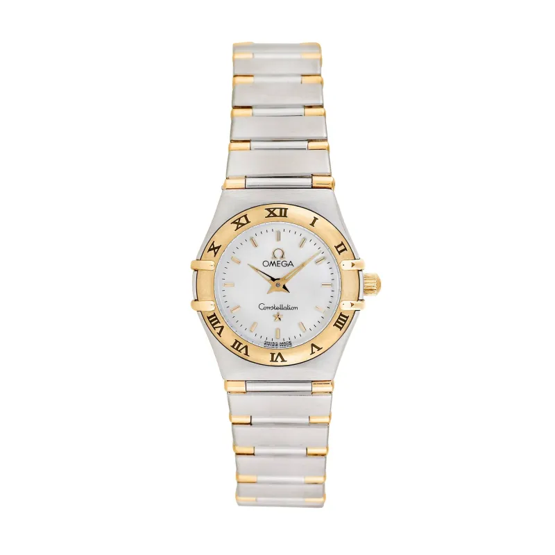 Pre-owned Omega Women's Constellation 23mm 18K Yellow gold and Stainless Steel Wristwatch - 1362.7 sold by Zulily