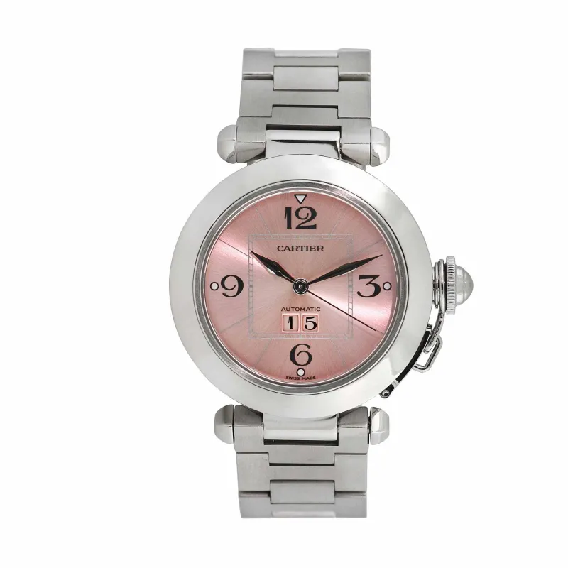 Pre-owned Cartier Women's Pasha 35mm Stainless Steel Wristwatch - 2475 sold by Zulily