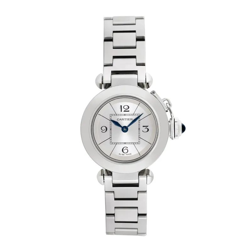 Pre-owned Cartier Women's Miss Pasha 26mm Stainless Steel Wristwatch - 2973 sold by Zulily