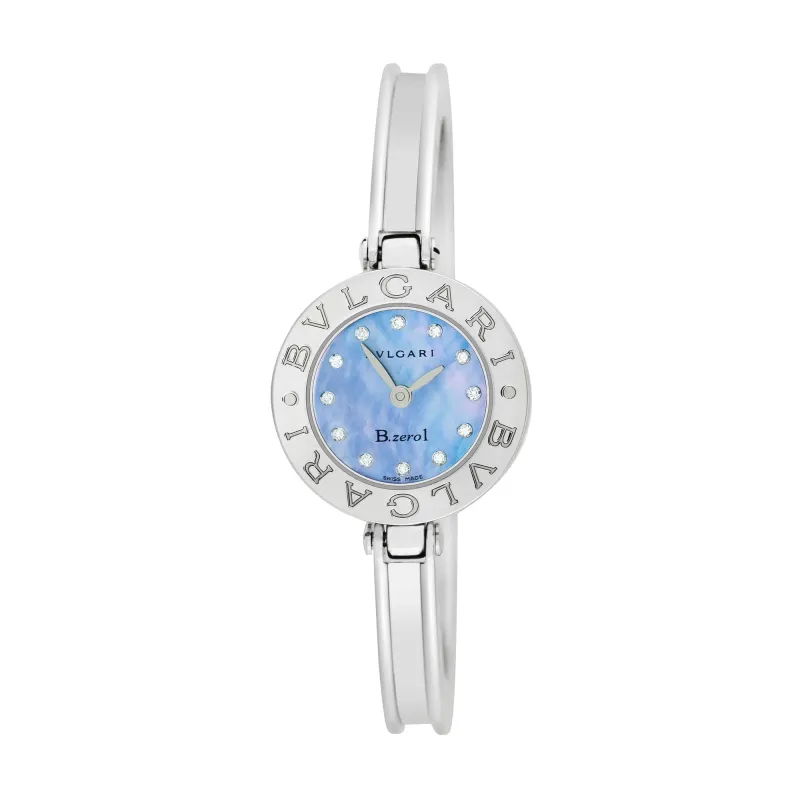 Pre-owned Bvlgari Women's B Zero 1 22mm Stainless Steel Wristwatch - BZ22S made by Zulily