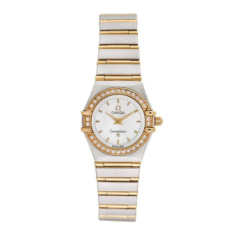 Pre-owned Omega Women's Constellation 22mm 18K Yellow gold and Stainless Steel Wristwatch - 1267.7 sold by Zulily