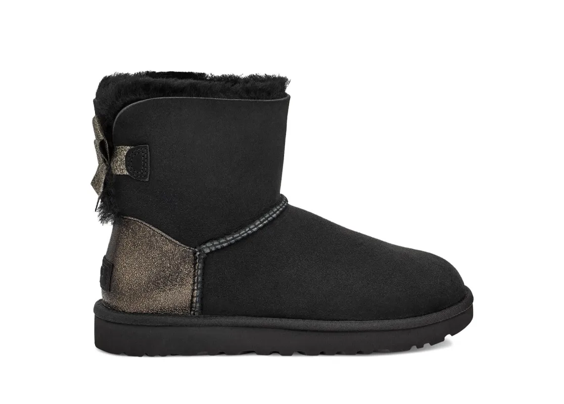 Ugg Women's W Mini Bailey Bow - 1120881-Blk sold by Zulily