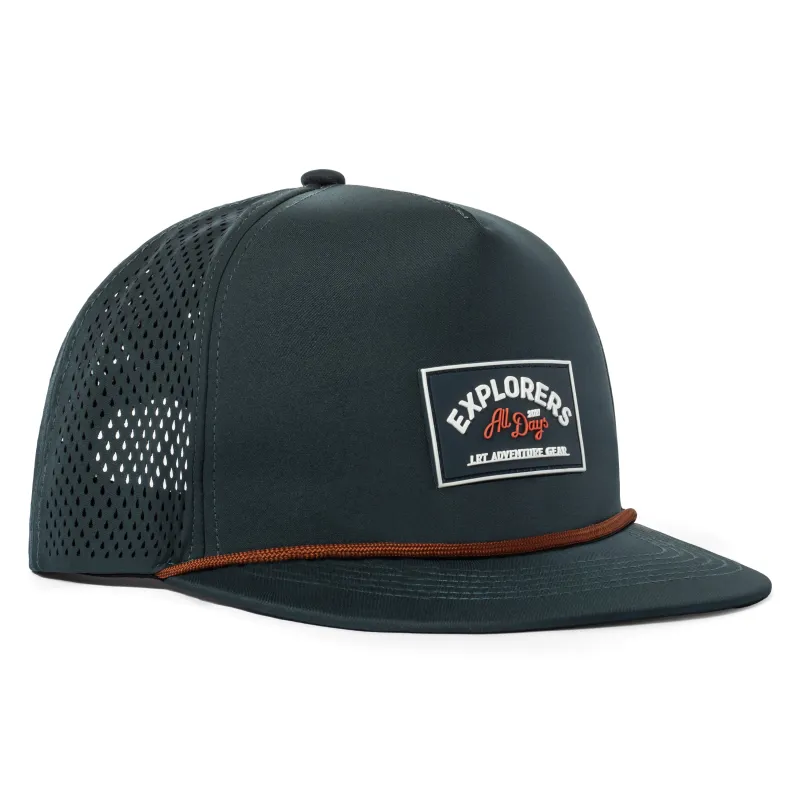 LITTLE RAD THINGS BOY'S WATERPROOF LRT EXPLORER SNAPBACK HAT sold by Zulily