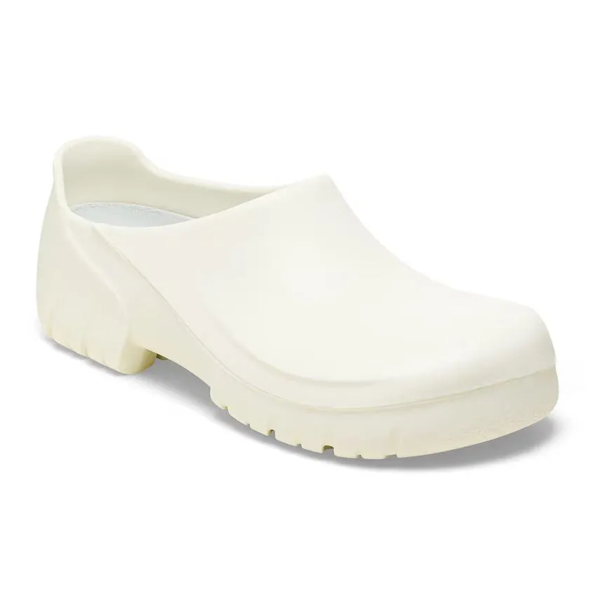 Birkenstock A640 Steel Toe Polyurethane White sold by Zulily