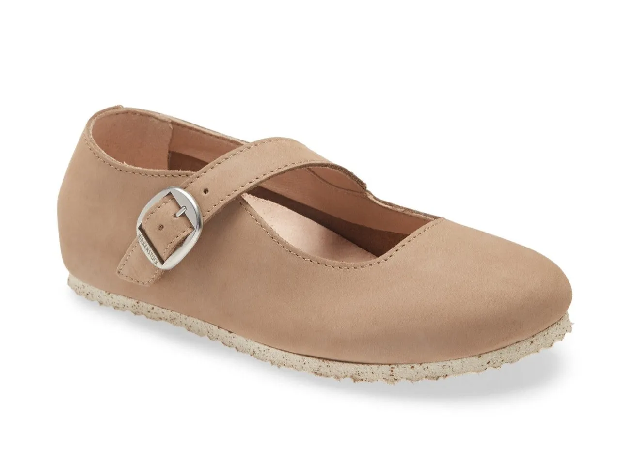 Birkenstock Tracy Nubuck Leather Sand sold by Zulily