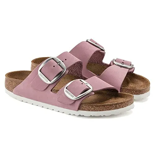 Birkenstock Arizona Big Buckle Nubuck Leather Orchid sold by Zulily product image thumbnail 3