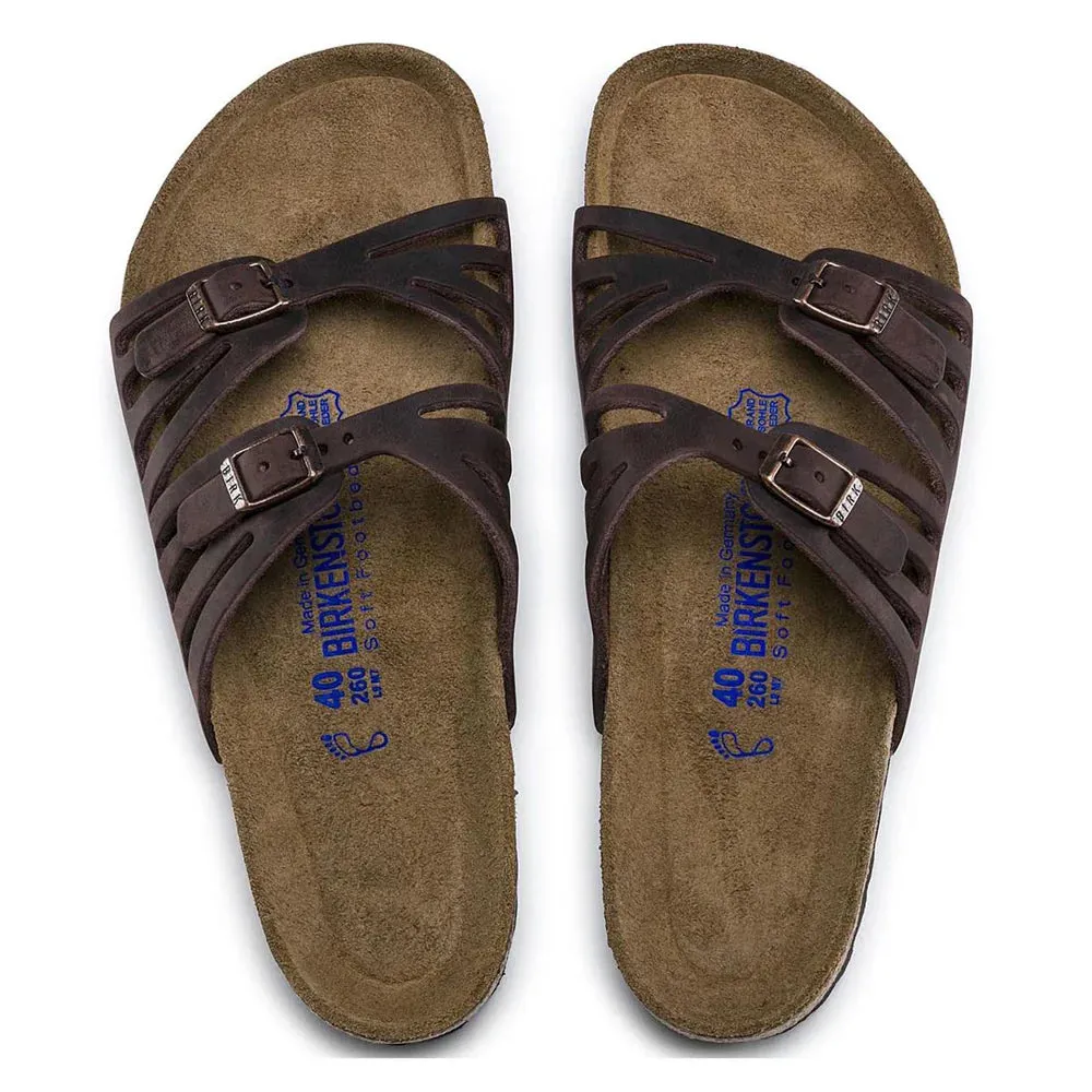 Birkenstock Granada Soft Footbed Oiled Leather Habana sold by Zulily product image thumbnail 3