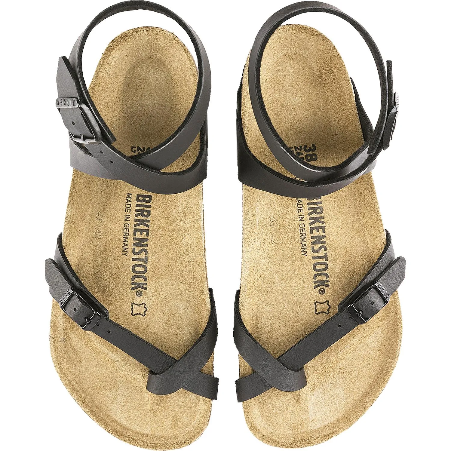 Birkenstock Yara Birko-Flor Black sold by Zulily product image thumbnail 3
