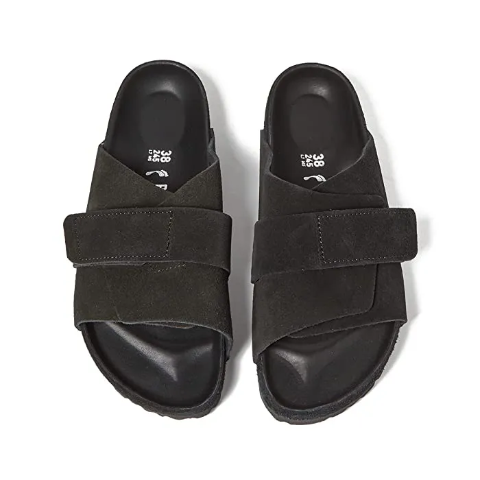 Birkenstock Kyoto Suede Leather Black sold by Zulily product image thumbnail 4