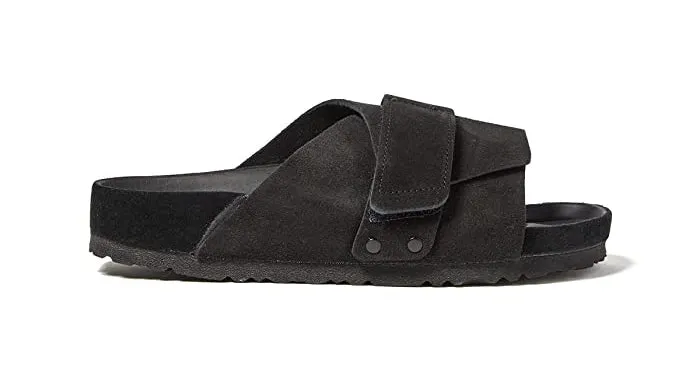 Birkenstock Kyoto Suede Leather Black sold by Zulily product image thumbnail 2
