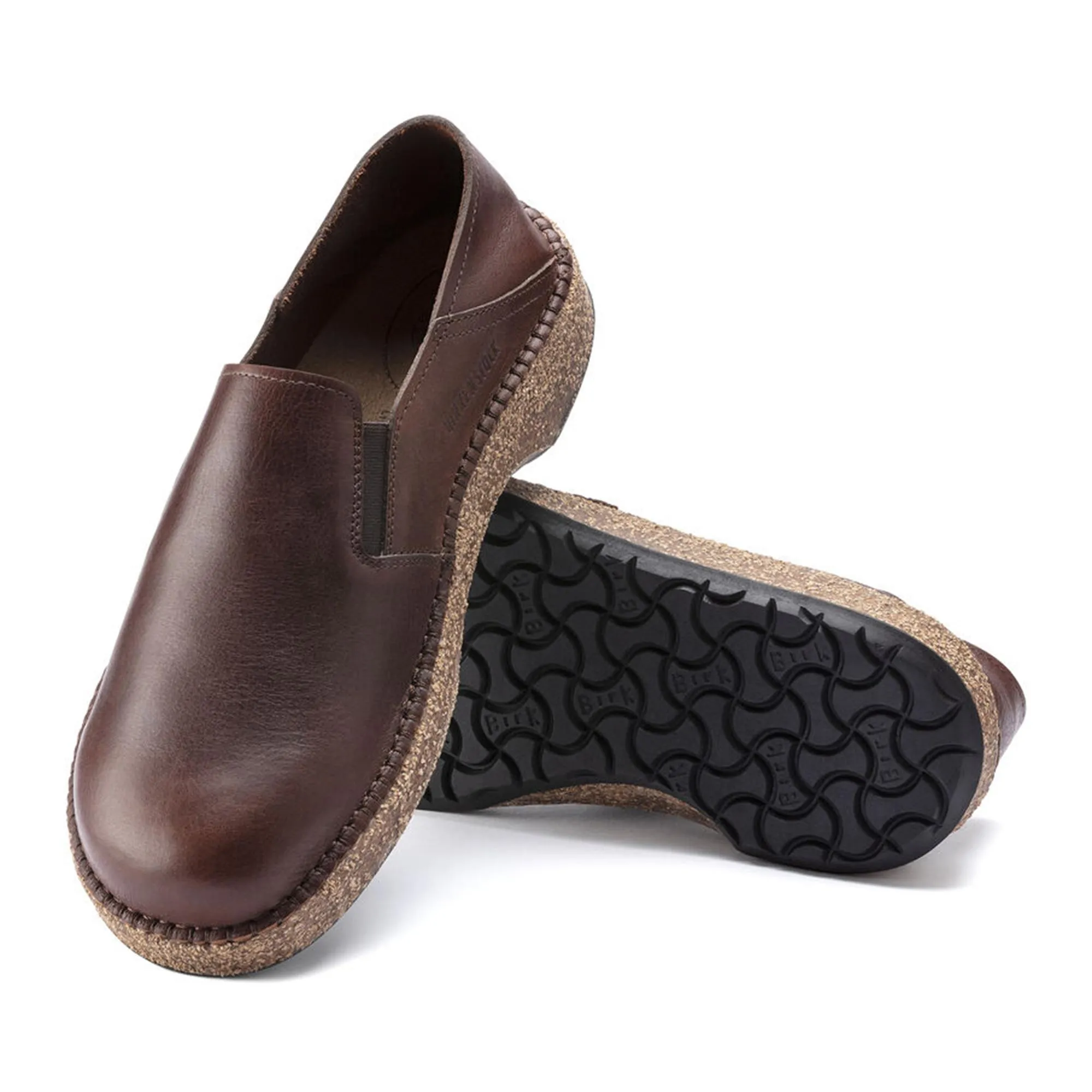 Birkenstock Callan Leather Vintage Wood Roast sold by Zulily product image thumbnail 2