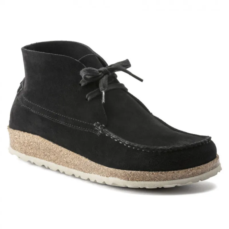Birkenstock Maidan Suede Leather Black sold by Zulily