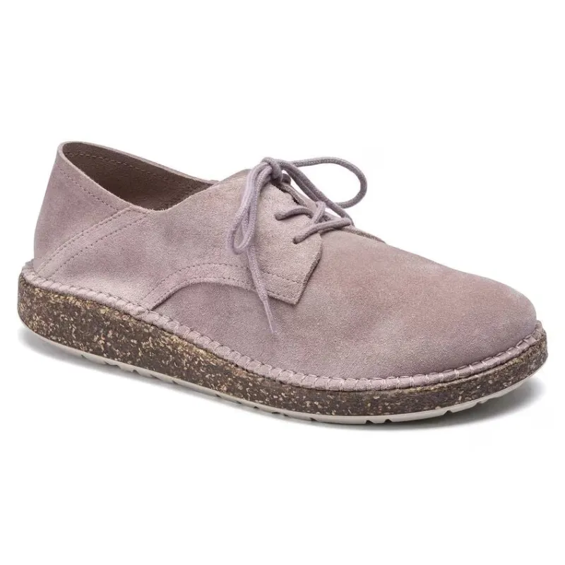 Birkenstock Gary Suede Leather Lavender Blush sold by Zulily