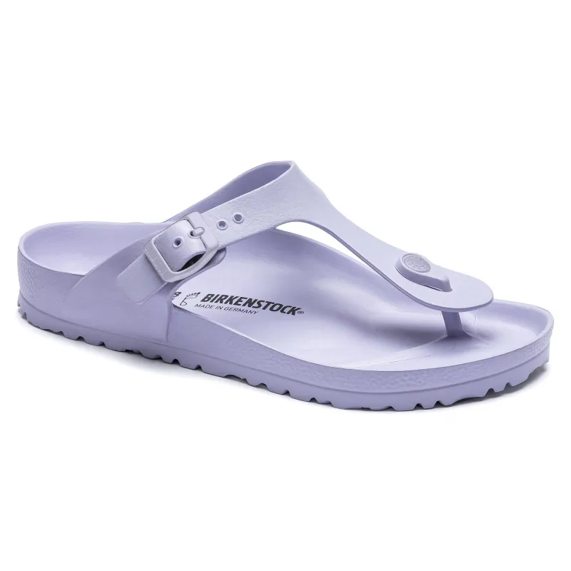 Birkenstock Gizeh Essentials EVA Purple Fog sold by Zulily