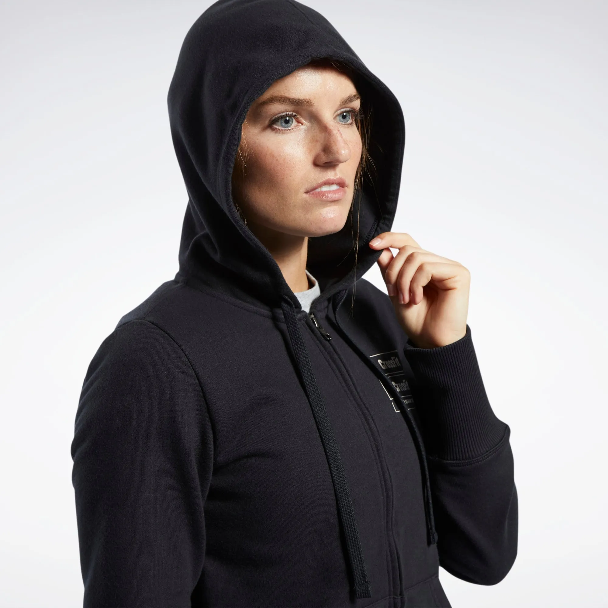Reebok Women's Crossfit Full Zip Hoodie - Fk4382 sold by Zulily product image thumbnail 4