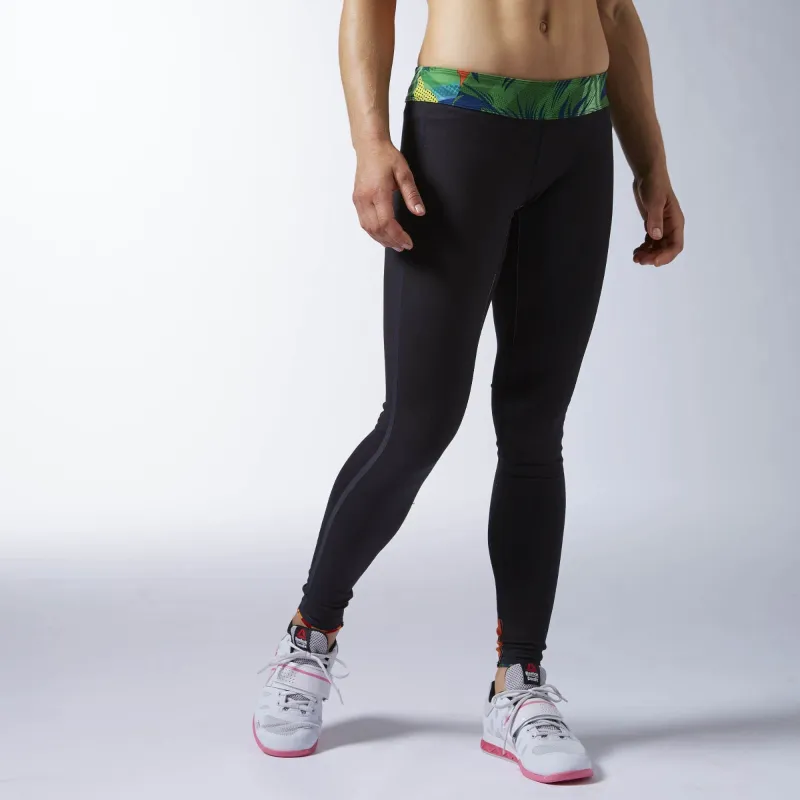 Reebok Women's Crossfit Reversible Chase Tight - Ao1406 made by Reebok
