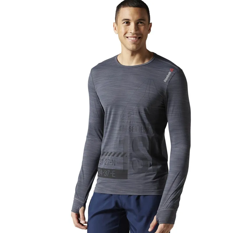 Reebok One Series Running Long Sleeve Tee - Ax9512 sold by Zulily
