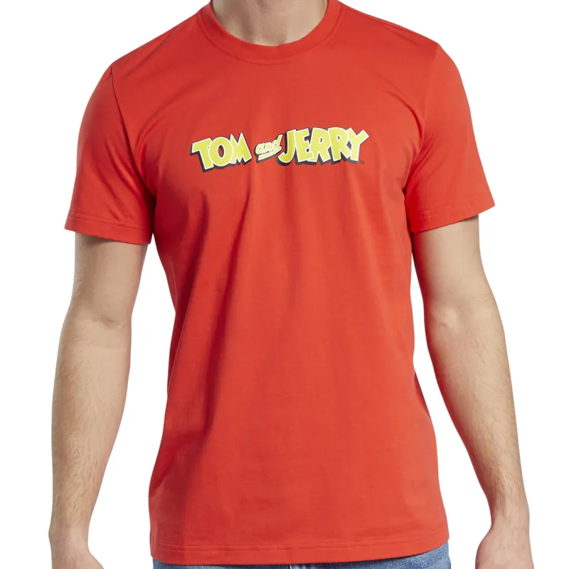 Reebok Men's Tom & Jerry Short Sleeve Tee - Gk9164 made by Reebok