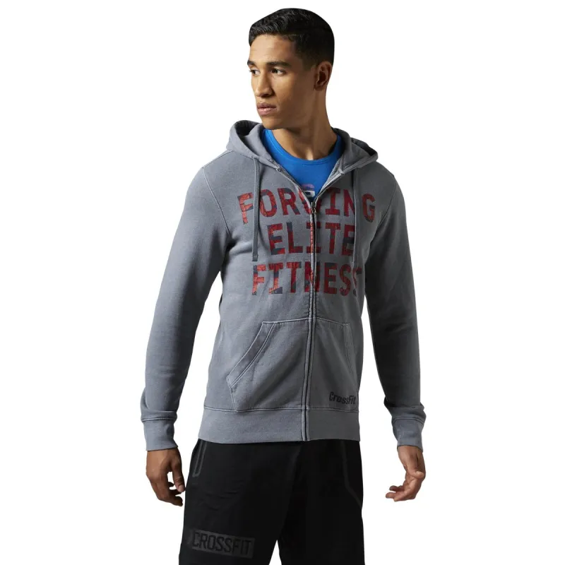 Reebok Rcf Forging Elite Fitness Full Zip Hoodie - Aj3499 sold by Zulily