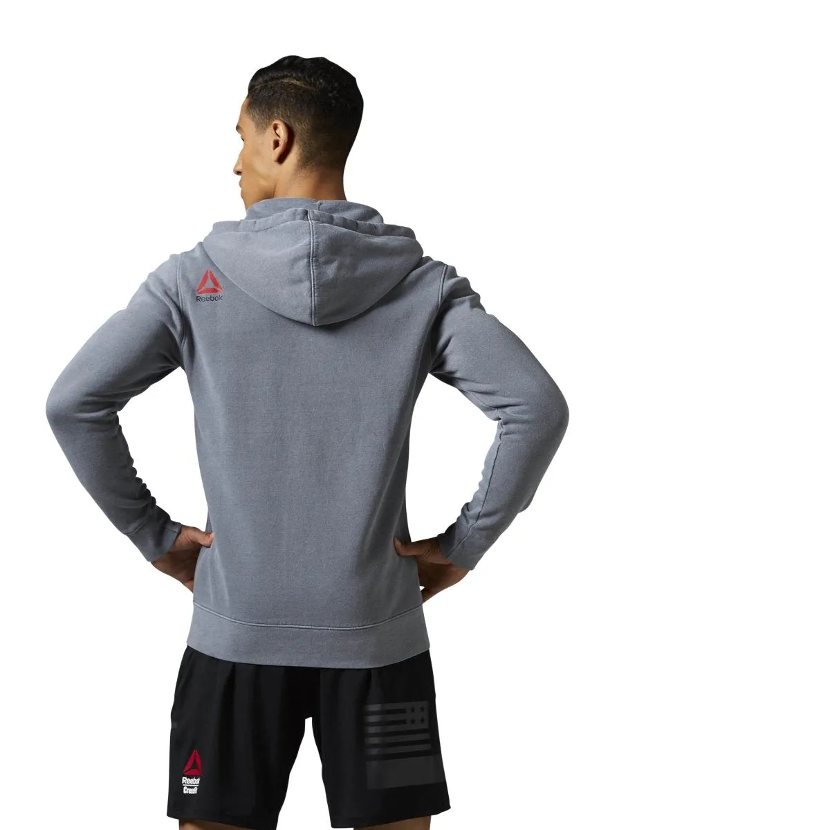 Reebok Rcf Forging Elite Fitness Full Zip Hoodie - Aj3499 sold by Zulily product image thumbnail 2