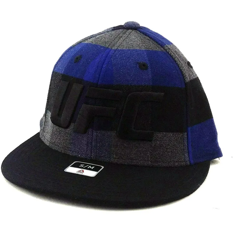 Reebok Ufc Buffalo Plaid Flannel Fvf Flex Hat - M850Z made by Reebok