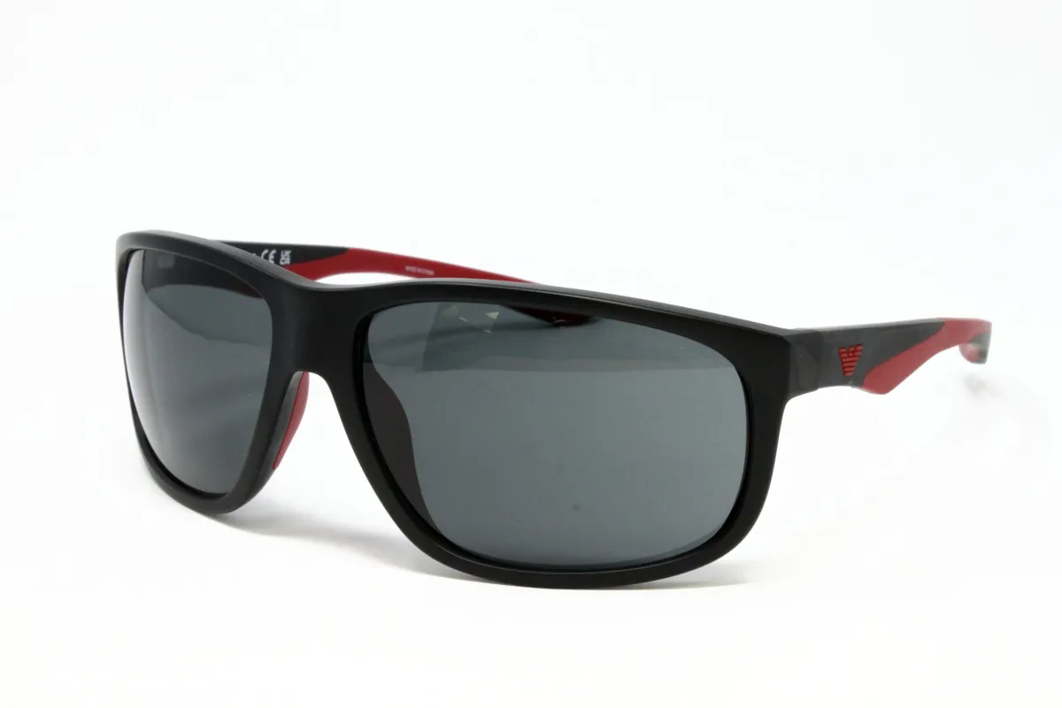 Emporio Armani Matte Black Men's Sunglasses made by Emporio Armani