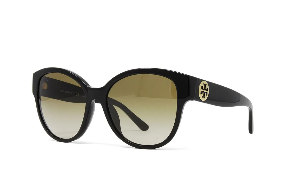 Tory Burch Women's Black Round Sunglasses made by Tory Burch