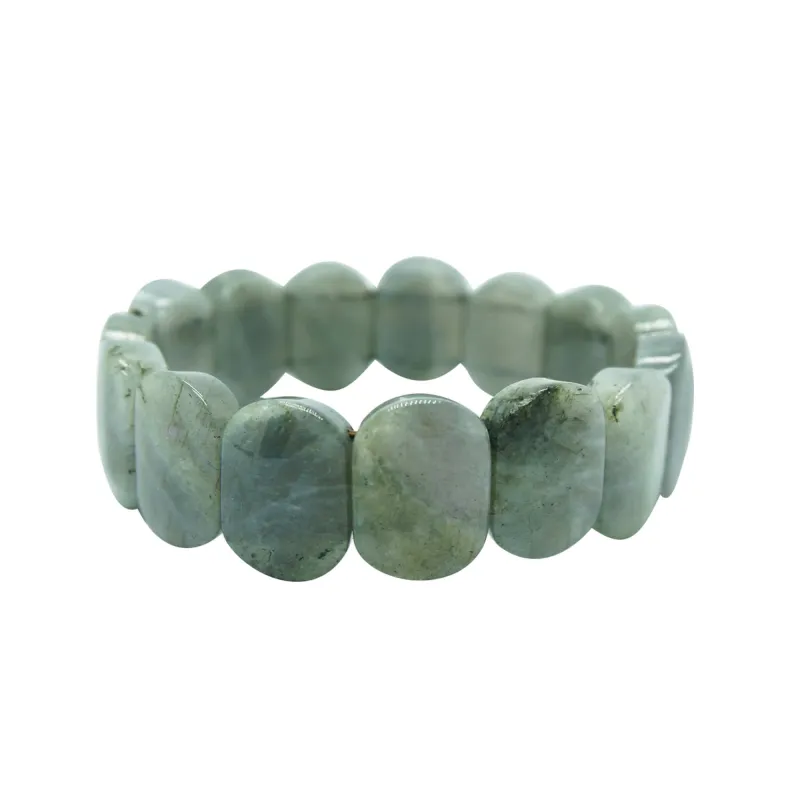 Natural Labradorite Stretch Bracelet sold by Zulily