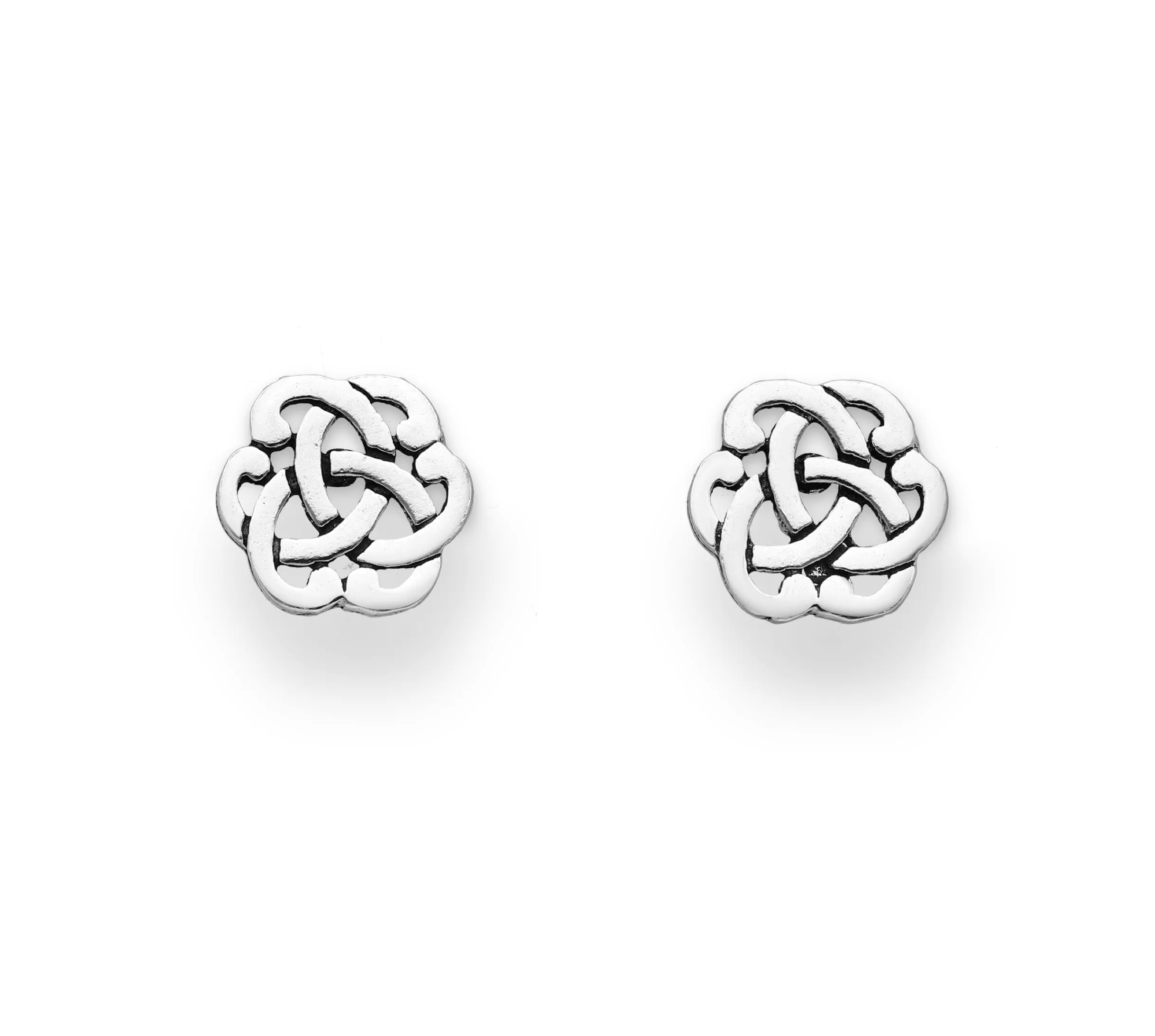 Sterling Silver Celtic Knot Stud Earrings sold by Zulily