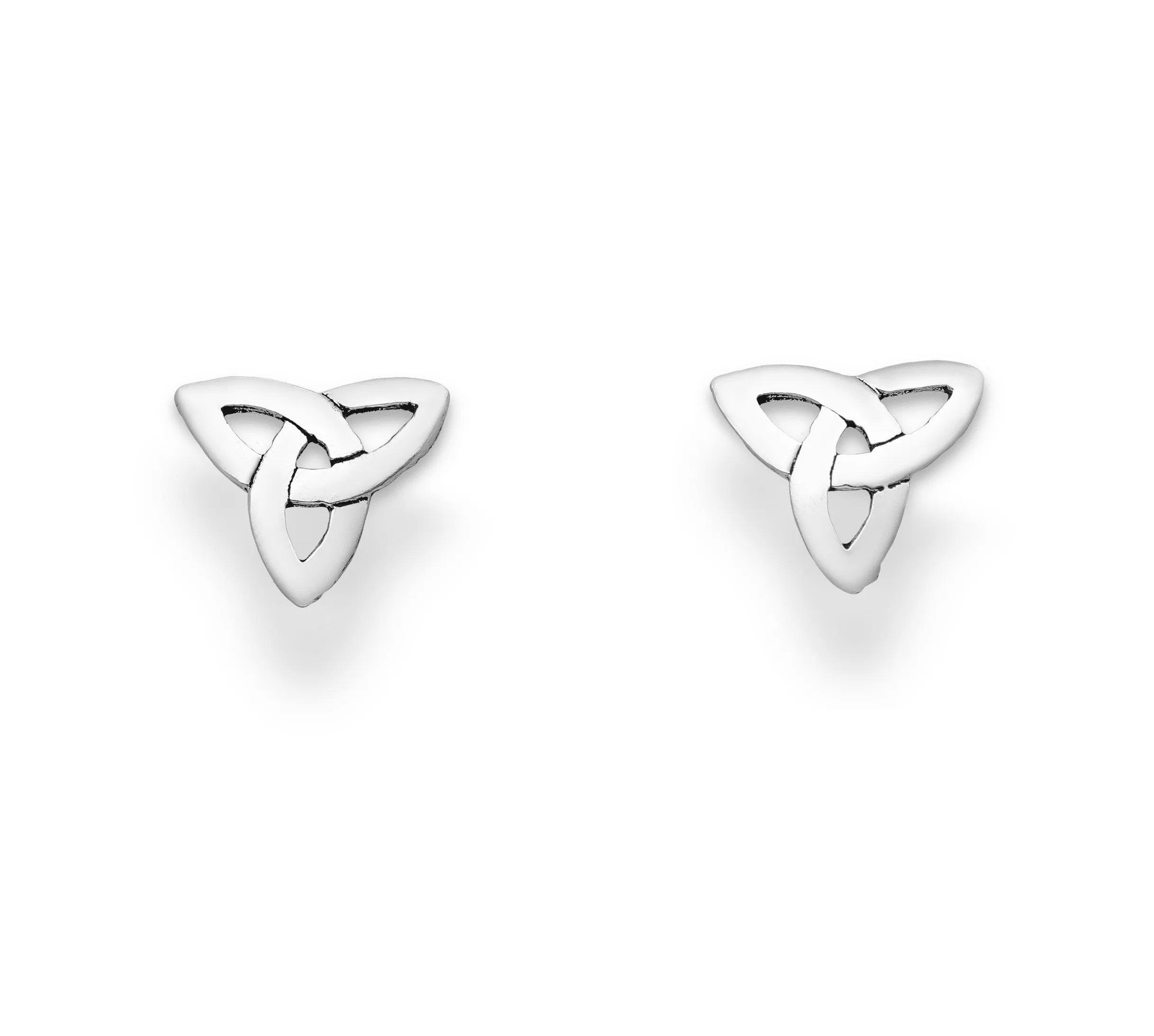 Sterling Silver Celtic Triquetra Stud Earrings sold by Zulily