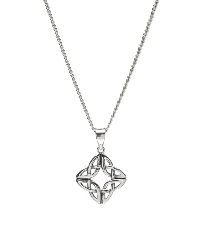 Sterling Silver Celtic Pendant Necklace sold by Zulily