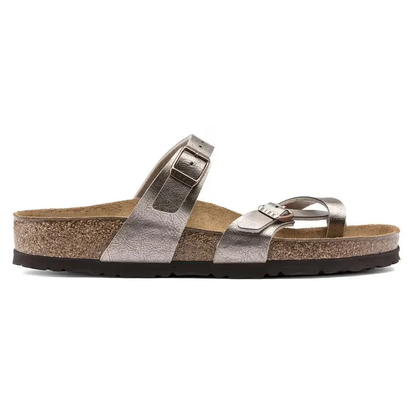 Birkenstock Women's Mayari Birko-Flor Graceful Taupe Sandals sold by Zulily product image thumbnail 4