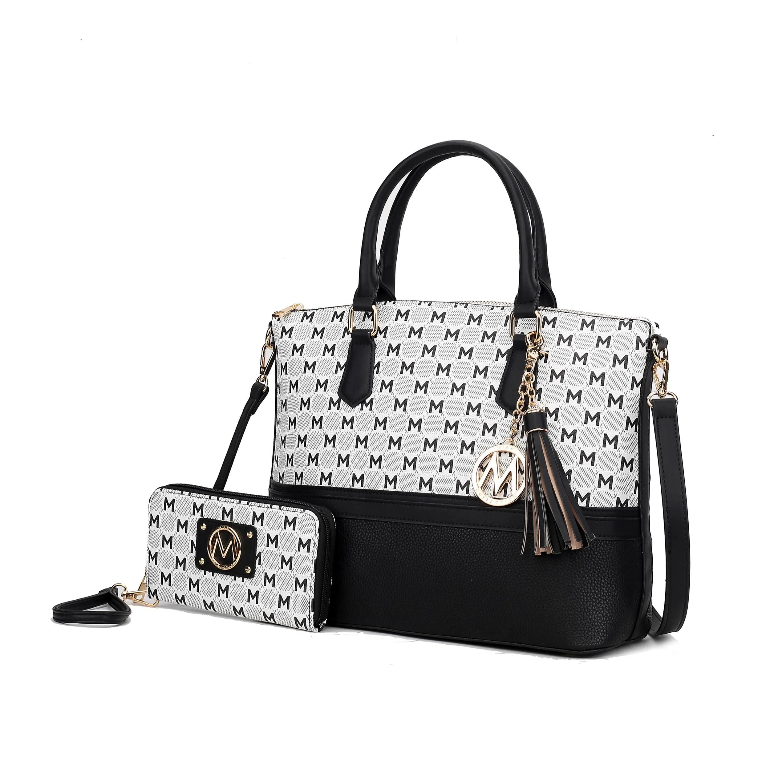 MKF Collection by Mia K. MKF Collection Autumn Crocodile Skin Tote Bag with Wallet by Mia K sold by Zulily