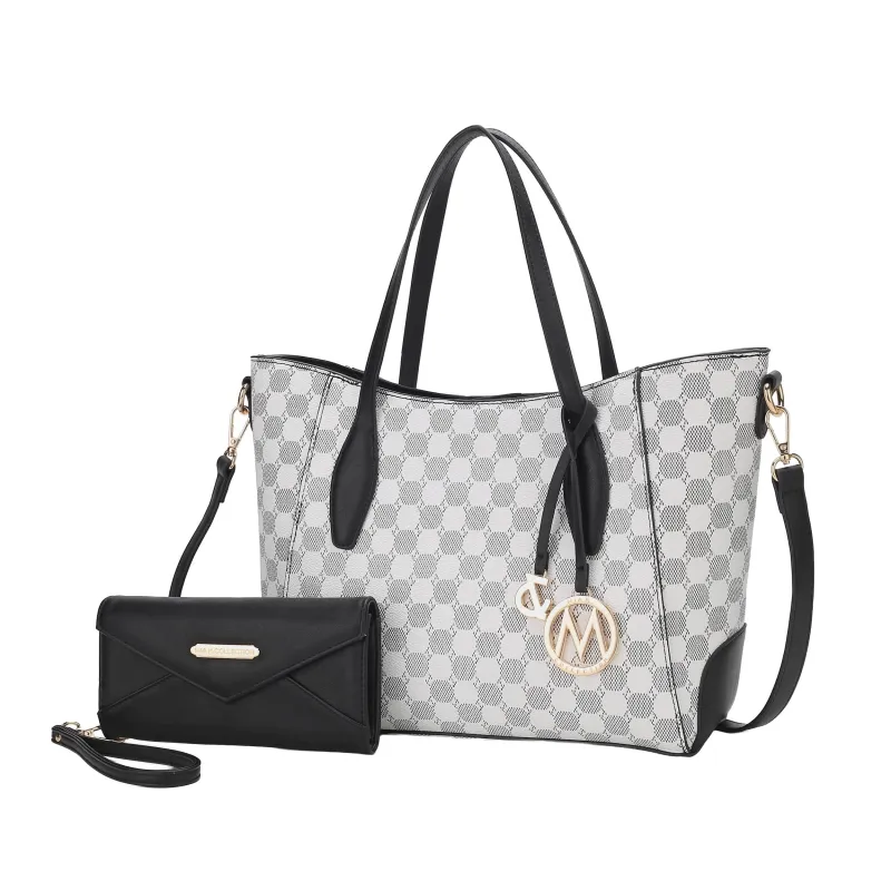 MKF Collection by Mia K. MKF Collection Gianna Vegan Leather Women’s Tote with matching Wallet by Mia K sold by Zulily