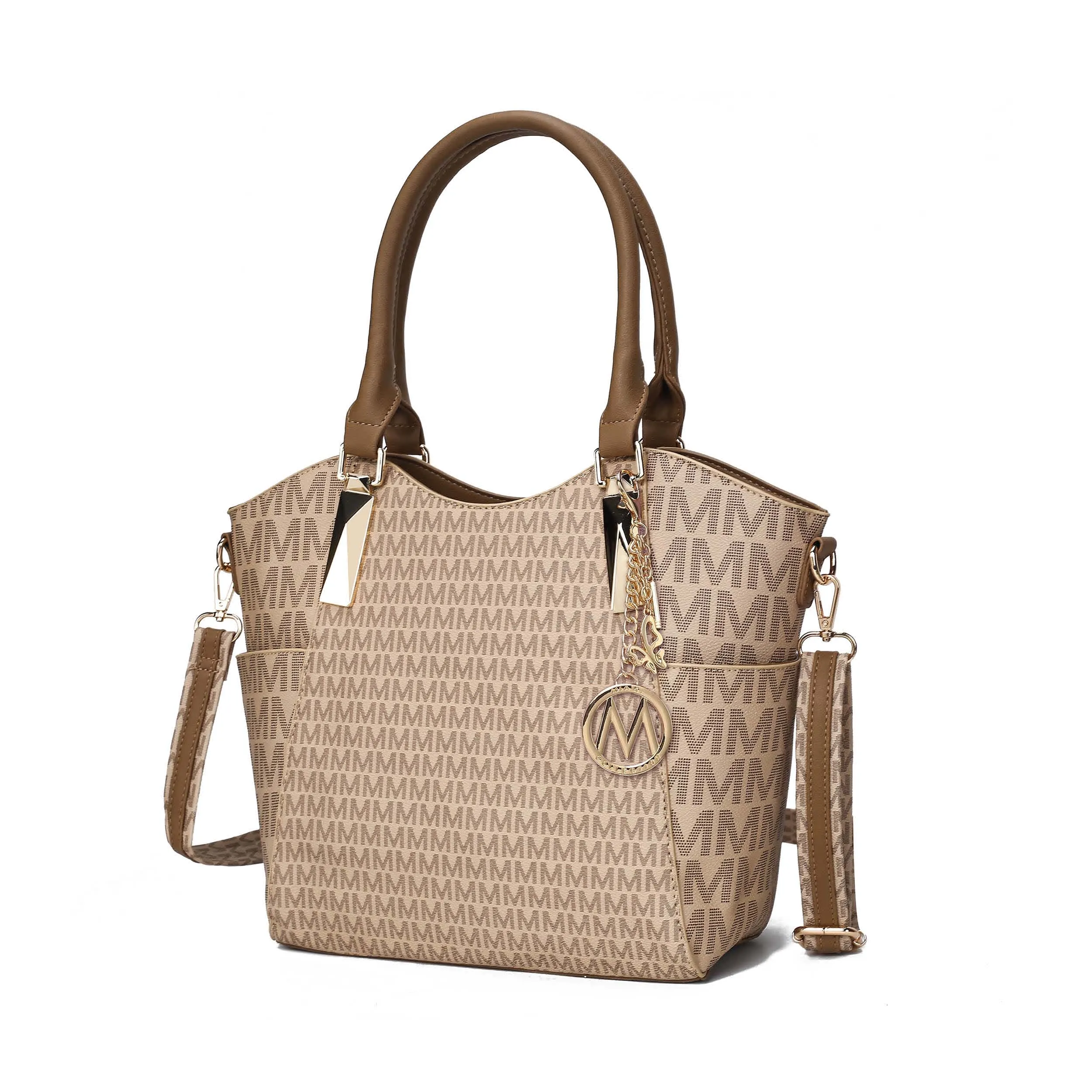 MKF Collection by Mia K. MKF Collection Devorah Signature Printed Vegan Leather Women’s Tote Bag by Mia K sold by Zulily