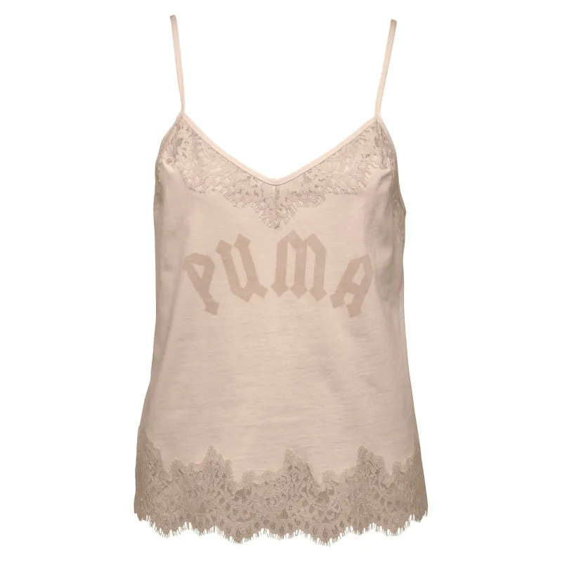 Puma Women's X Fenty By Rihanna Lace Trim Sleepwear Cami - 574301-03 sold by Zulily