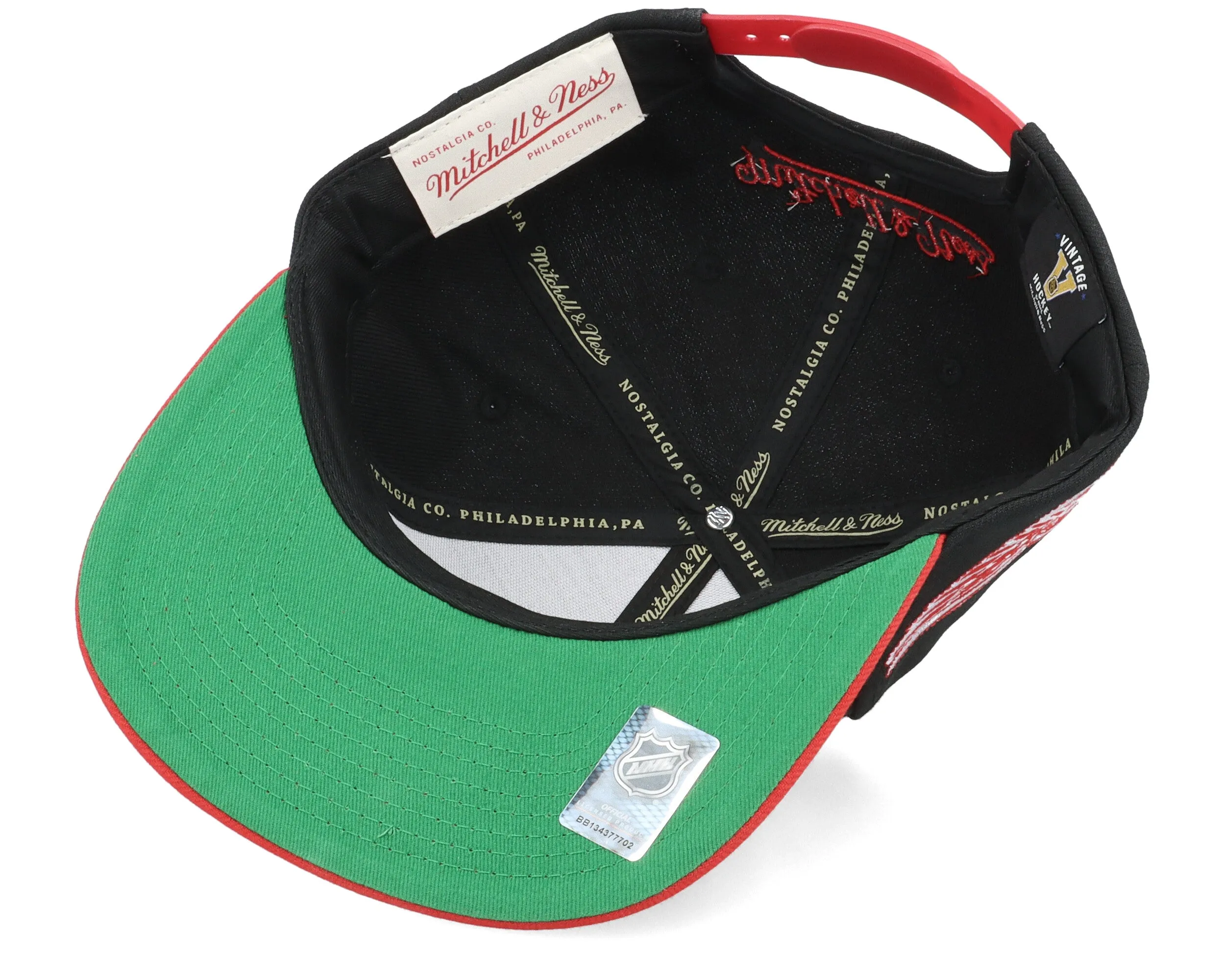 Mitchell & Ness Men's Nhl Vintage Script Snapback Red Wings sold by Zulily product image thumbnail 4