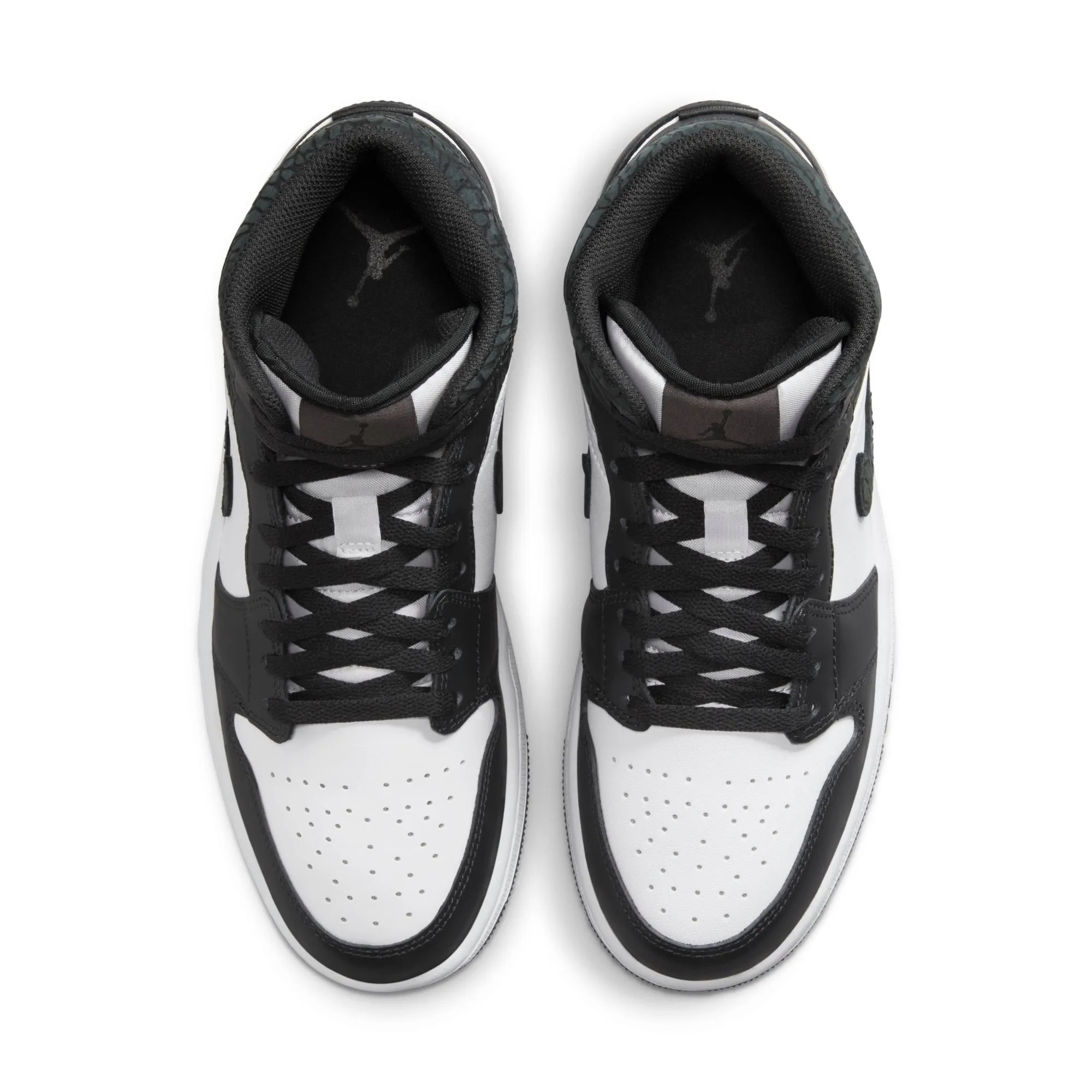 Air Jordan Men's Retro 1 Mid Se 'Panda Elephant' - Fb9911-001 sold by Zulily product image thumbnail 5