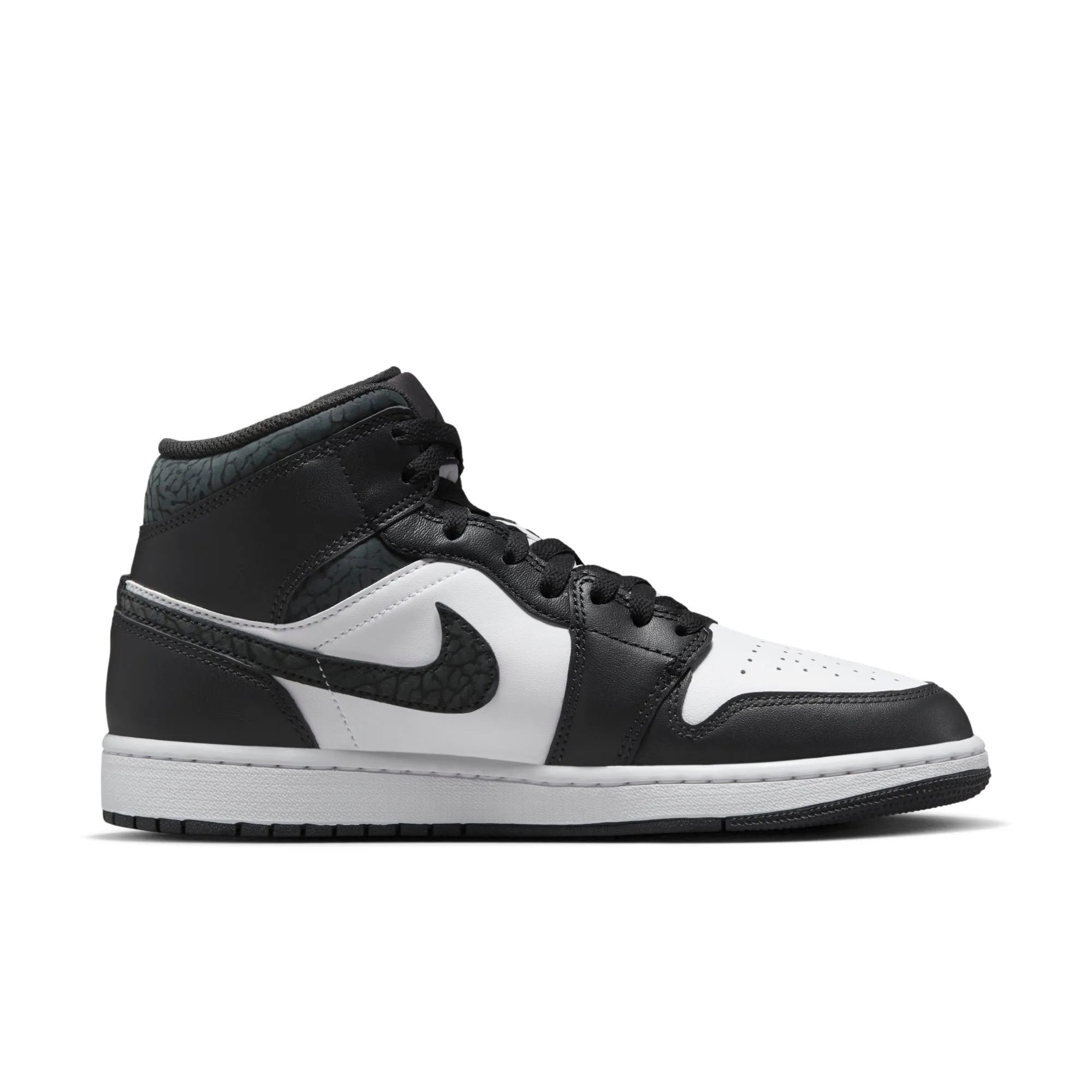 Air Jordan Men's Retro 1 Mid Se 'Panda Elephant' - Fb9911-001 sold by Zulily product image thumbnail 3