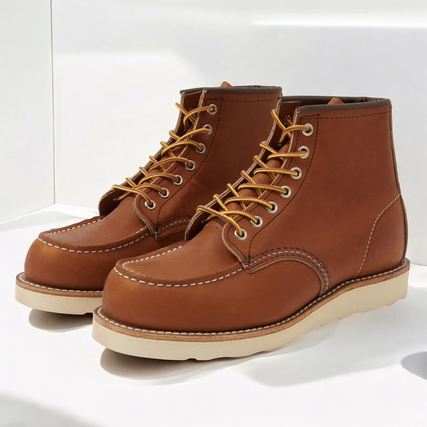 Red Wing Shoes Men's Red Wing Classic Moc - Brown - 0875 sold by Zulily
