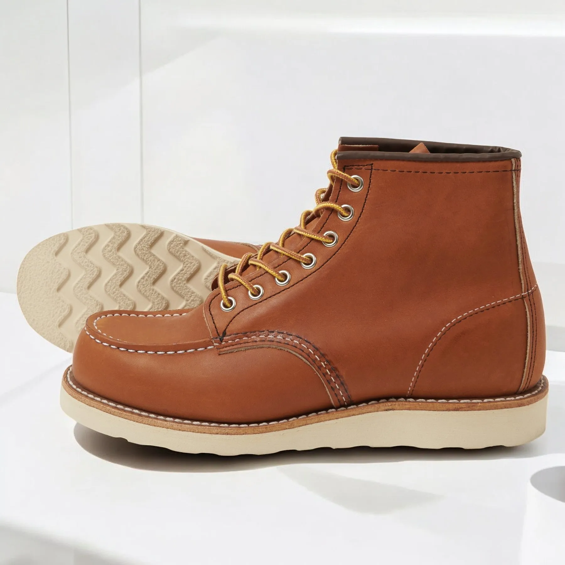 Red Wing Shoes Men's Red Wing Classic Moc - Brown - 0875 sold by Zulily product image thumbnail 2