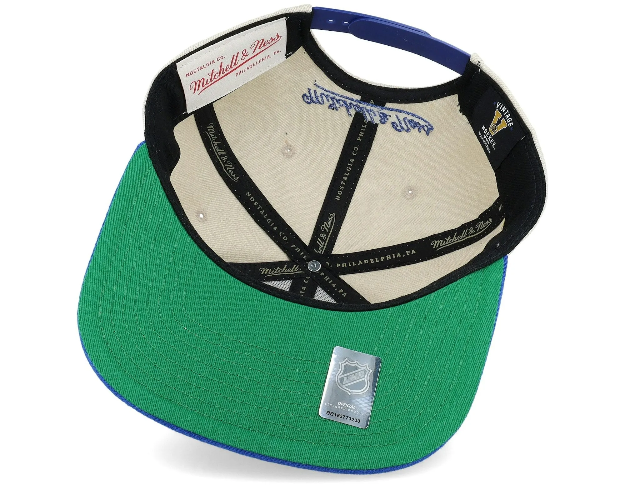 Mitchell & Ness Men's Nhl Speed Zone Snapback Vntg Blues - Off White sold by Zulily product image thumbnail 5
