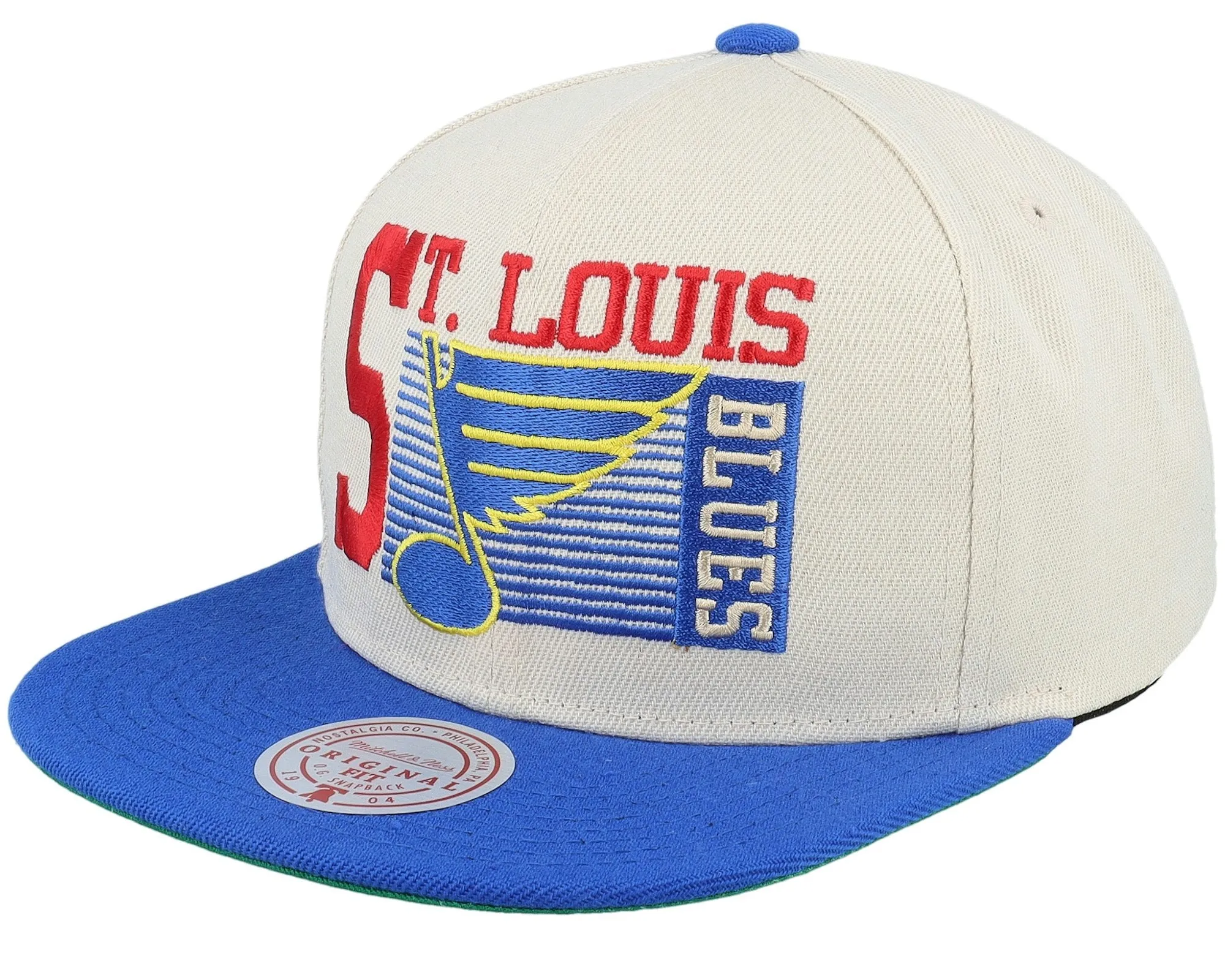 Mitchell & Ness Men's Nhl Speed Zone Snapback Vntg Blues - Off White sold by Zulily product image thumbnail 2