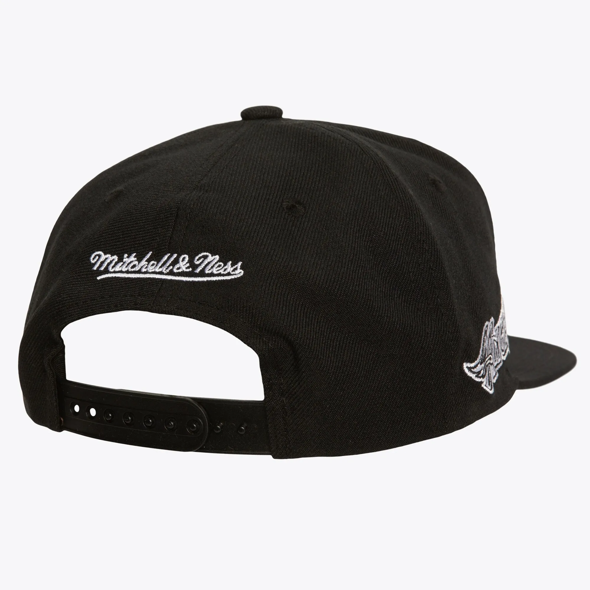 Mitchell & Ness Men's Mlb Evergreen Black White Snapback Coop Angels sold by Zulily product image thumbnail 2