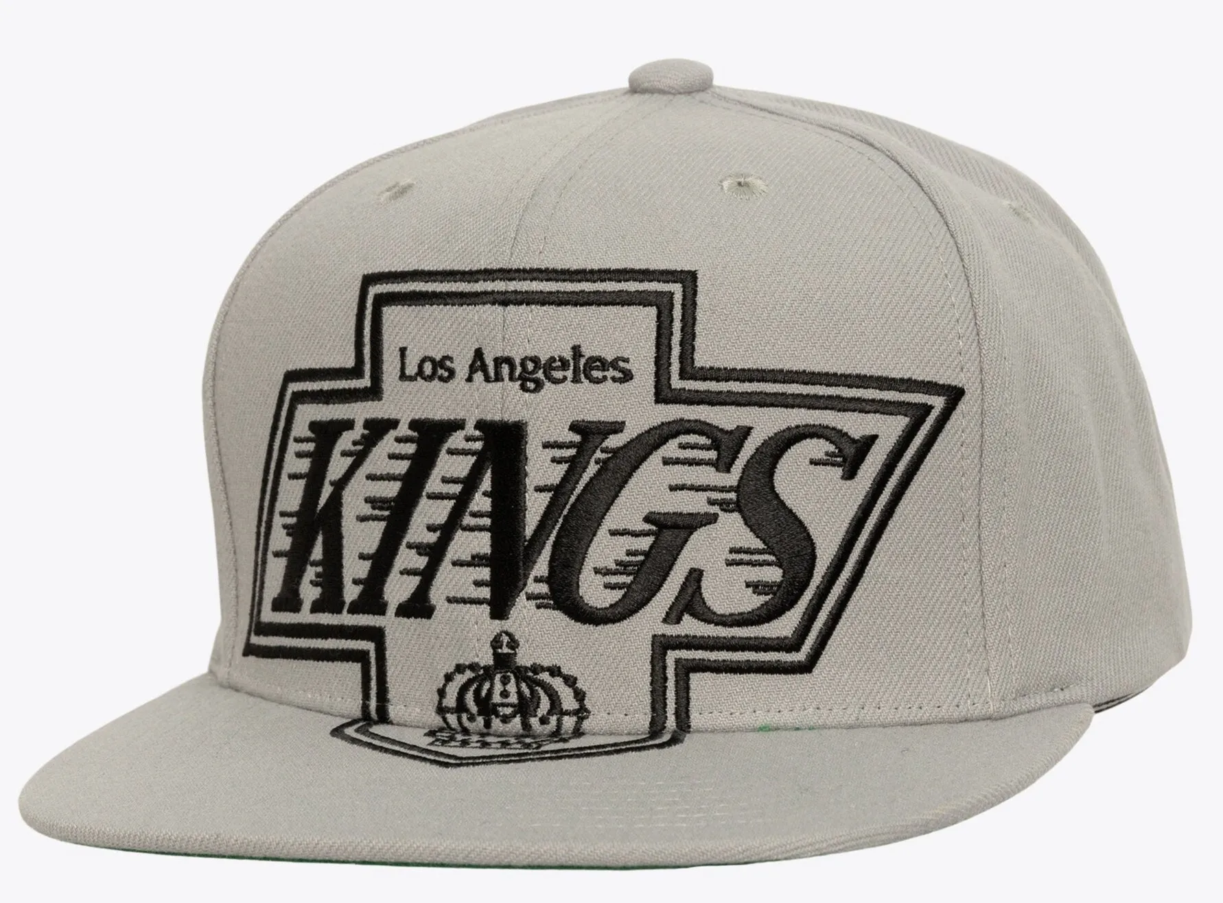 Mitchell & Ness Men's Nhl Xl Logo Snapback Vntg Kings - Hs9759-Lakgrey sold by Zulily