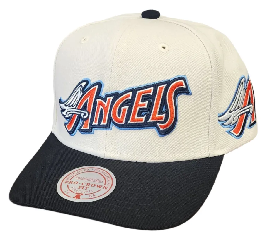 Mitchell & Ness Men's Mlb Off Word Pro Snapback Coop Angels - Hp11517-Aanofwh sold by Zulily