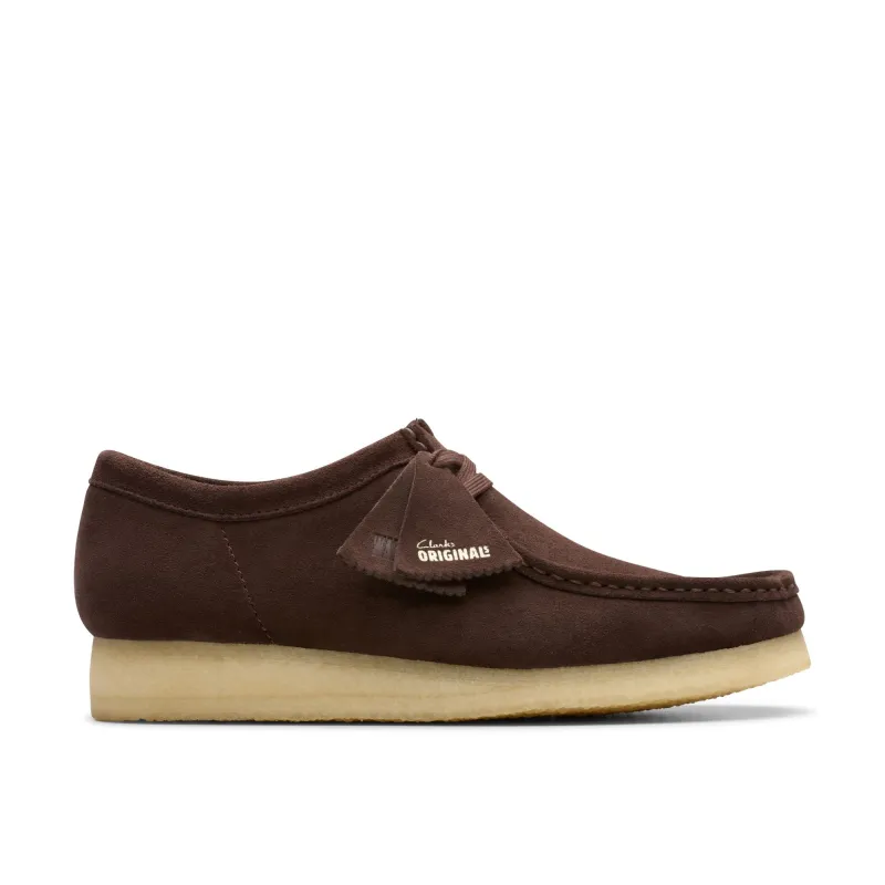 Clarks Men's Wallabee Low - Dkbrown Suede sold by Zulily